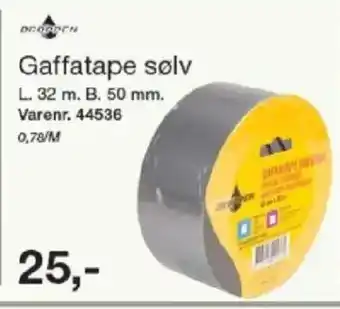 Gaffatape sølv