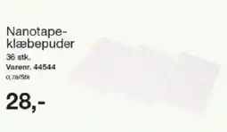 Harald Nyborg Nanotape- klæbepuder tilbud