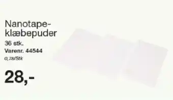 Harald Nyborg Nanotape- klæbepuder tilbud