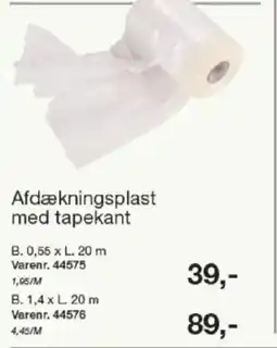 Harald Nyborg Afdækningsplast med tapekant tilbud