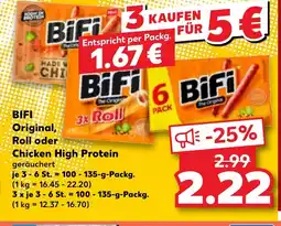 Kaufland DE BIFI Original, Roll oder Chicken High Protein tilbud