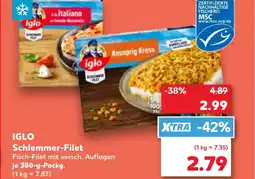 Kaufland DE IGLO Schlemmer-Filet tilbud