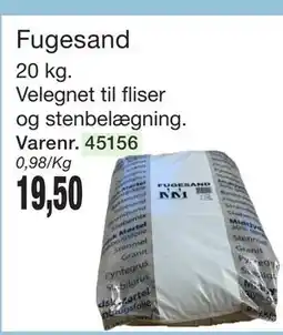 Harald Nyborg Fugesand tilbud