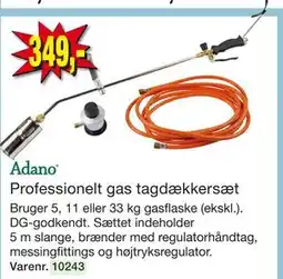 Harald Nyborg Professionelt gas tagdækkersæt tilbud