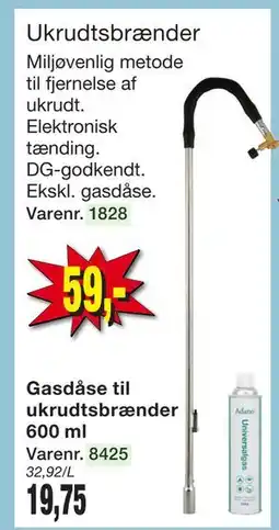 Harald Nyborg Ukrudtsbrænder tilbud