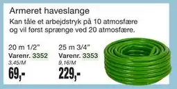 Harald Nyborg Armeret haveslange tilbud