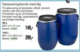 Harald Nyborg Opbevaringstønde med låg tilbud