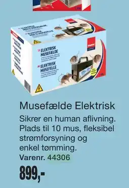 Harald Nyborg Musefælde Elektrisk tilbud