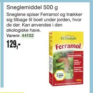 Harald Nyborg Sneglemiddel 500 g tilbud