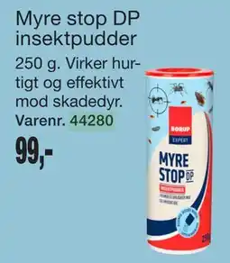 Harald Nyborg Myre stop DP insektpudder tilbud