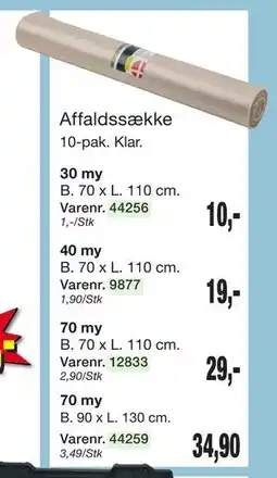 Harald Nyborg Affaldssække tilbud