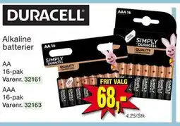 Harald Nyborg Alkaline batterier tilbud