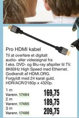 Harald Nyborg Pro HDMI kabel tilbud