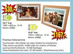 Harald Nyborg Frameo fotoramme tilbud