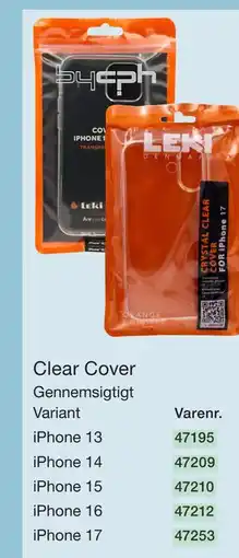 Harald Nyborg Clear Cover tilbud