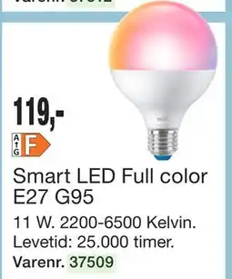 Harald Nyborg Smart LED Full color E27 G95 tilbud