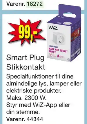 Harald Nyborg Smart Plug Stikkontakt tilbud
