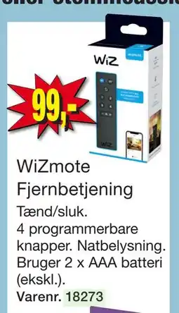 Harald Nyborg WiZmote Fjernbetjening tilbud