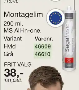 Harald Nyborg Montagelim tilbud