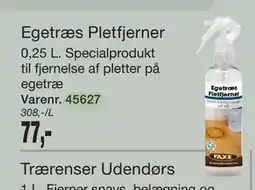 Harald Nyborg Egetræs Pletfjerner tilbud