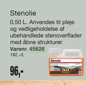 Harald Nyborg Stenolie tilbud