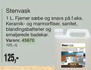 Harald Nyborg Stenvask tilbud