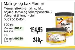 Harald Nyborg Maling- og Lak Fjerner tilbud