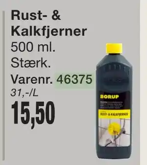 Harald Nyborg Rust- & Kalkfjerner tilbud