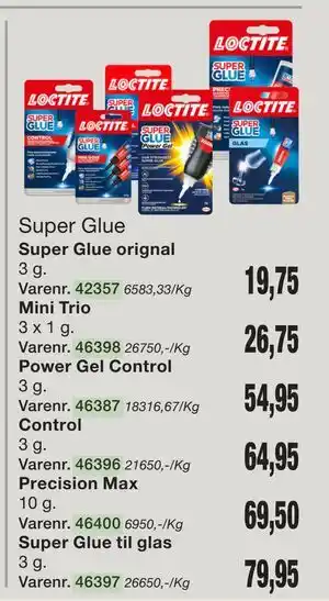 Harald Nyborg Super Glue tilbud