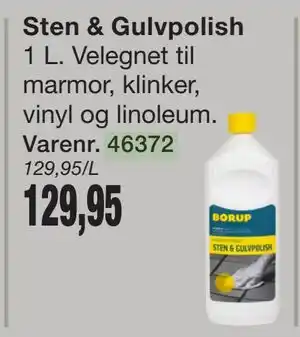 Harald Nyborg Sten & Gulvpolish tilbud