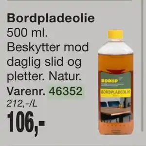 Harald Nyborg Bordpladeolie tilbud