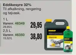 Harald Nyborg Eddikesyre 32% tilbud