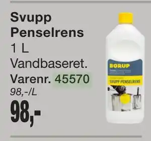 Harald Nyborg Svupp Penselrens tilbud