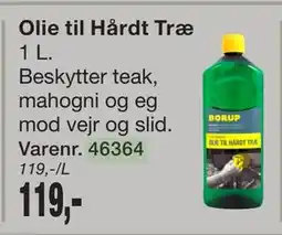 Harald Nyborg Olie til Hårdt Træ tilbud