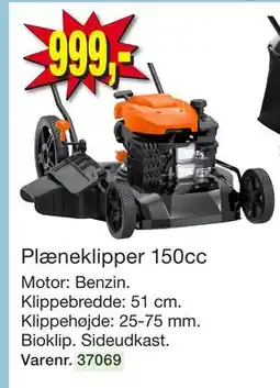 Harald Nyborg Plæneklipper 150cc tilbud