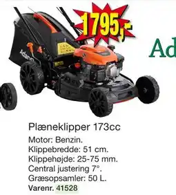 Harald Nyborg Plæneklipper 173cc tilbud