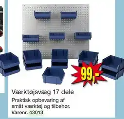 Harald Nyborg Værktøjsvæg 17 dele tilbud