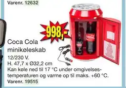Harald Nyborg Coca Cola minikøleskab tilbud