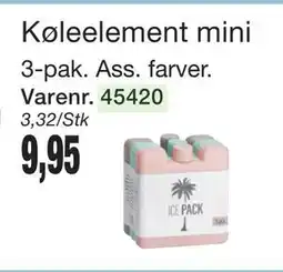Harald Nyborg Køleelement mini tilbud