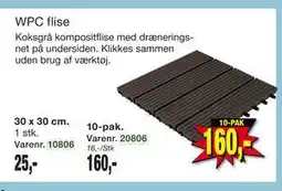 Harald Nyborg WPC flise tilbud