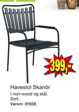 Harald Nyborg Havestol Skanör tilbud