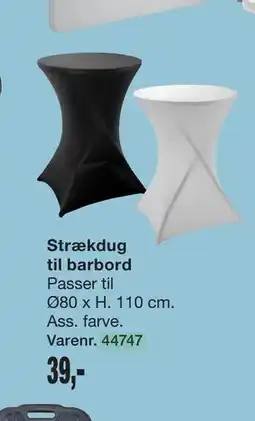 Harald Nyborg Strækdug til barbord tilbud