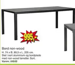 Harald Nyborg Bord non-wood tilbud