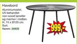 Harald Nyborg Havebord tilbud