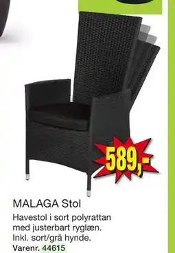 Harald Nyborg MALAGA Stol tilbud