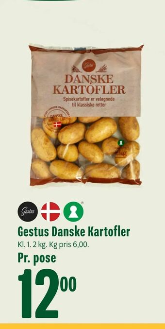 Min Købmand Gestus Danske Kartofler tilbud