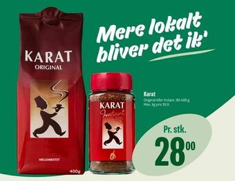 Min Købmand Karat tilbud