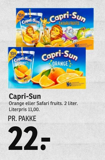 SPAR Capri-Sun tilbud