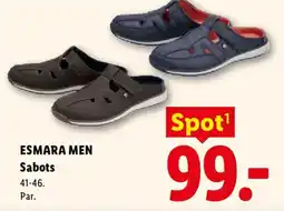 Lidl Esmara men sabots tilbud