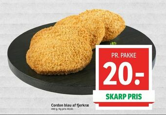 Cordon bleu af fjerkræ